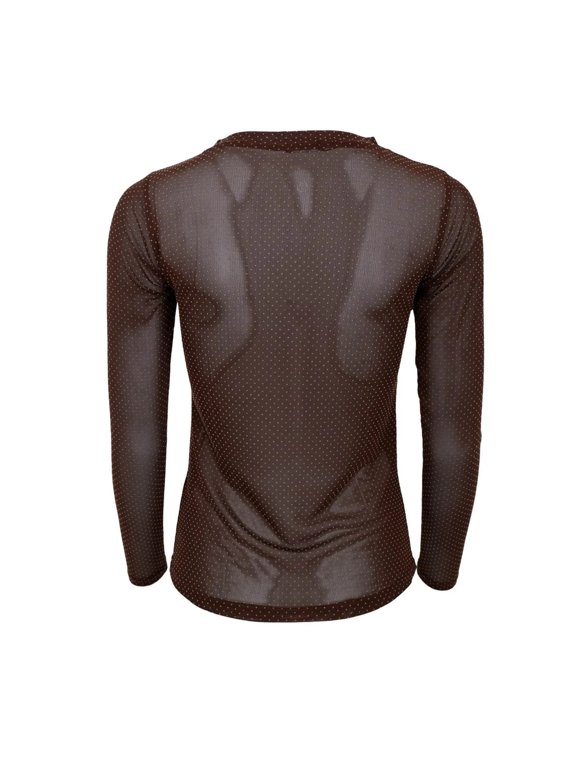 BCJESSIE mesh blouse - Coffee