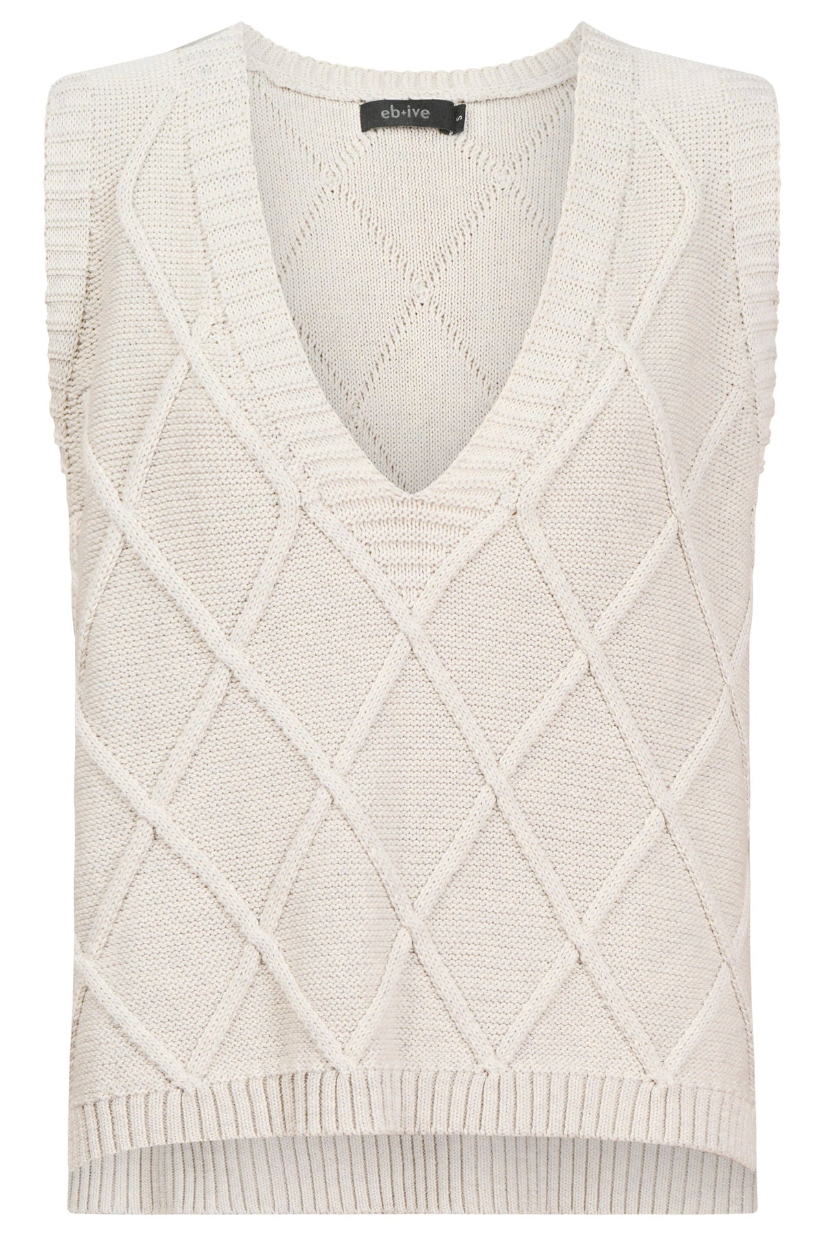 Liora Sleeveless vest bisque by Eb & Ive