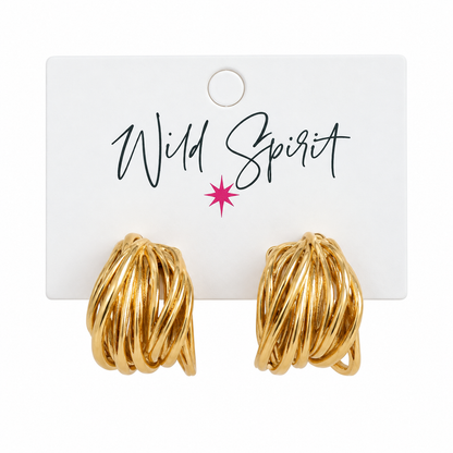 Cara Gold Earrings