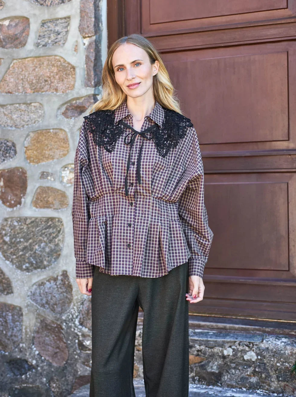 BCCAMPBELL tailored shirt - Plum