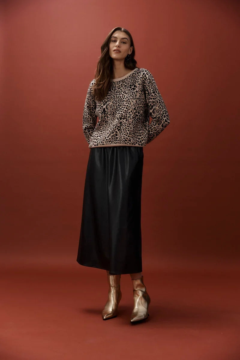Amina Skirt Black by Eb & Ive