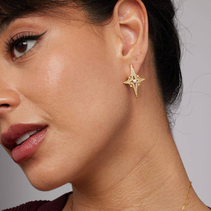 Boucles d'oreilles puces Starry Ovation