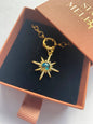 Large star chunky necklace: Satellite