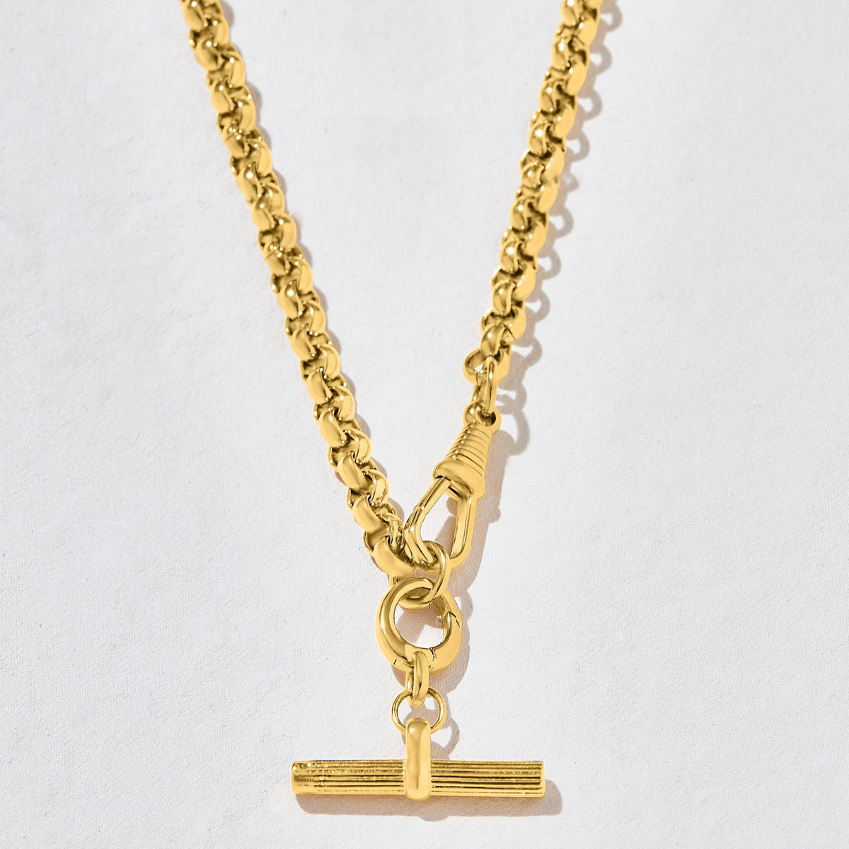 Breloque barre en T Ezra Gold