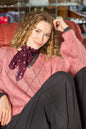 Pull Argyle BCjboerk rose chaud