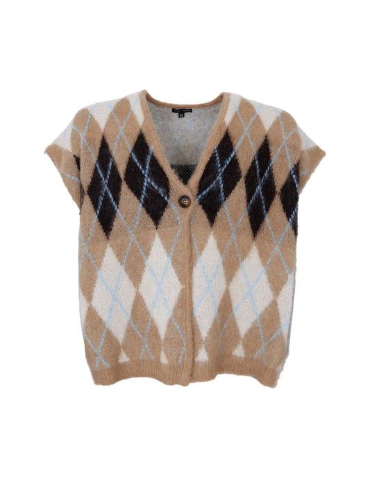 BCALVINA knit vest - Latte