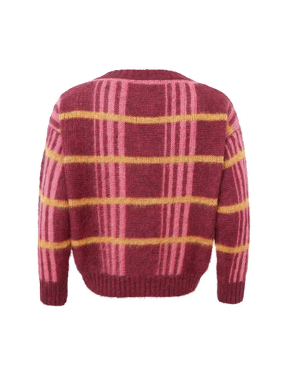 Pull col en V BCERNA - Bordeaux