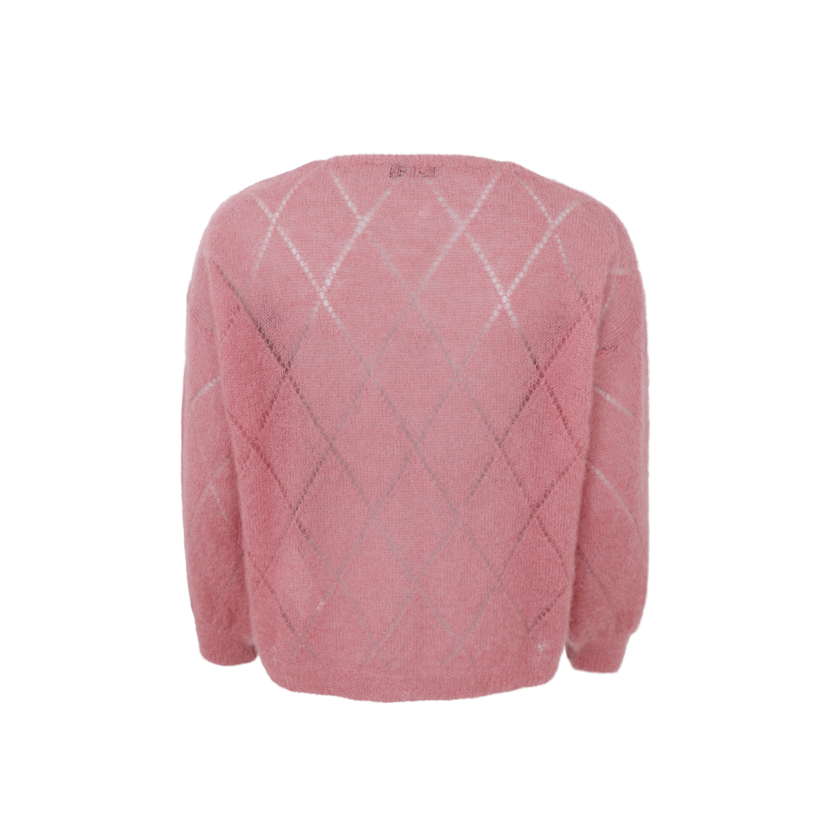 Pull Argyle BCjboerk rose chaud