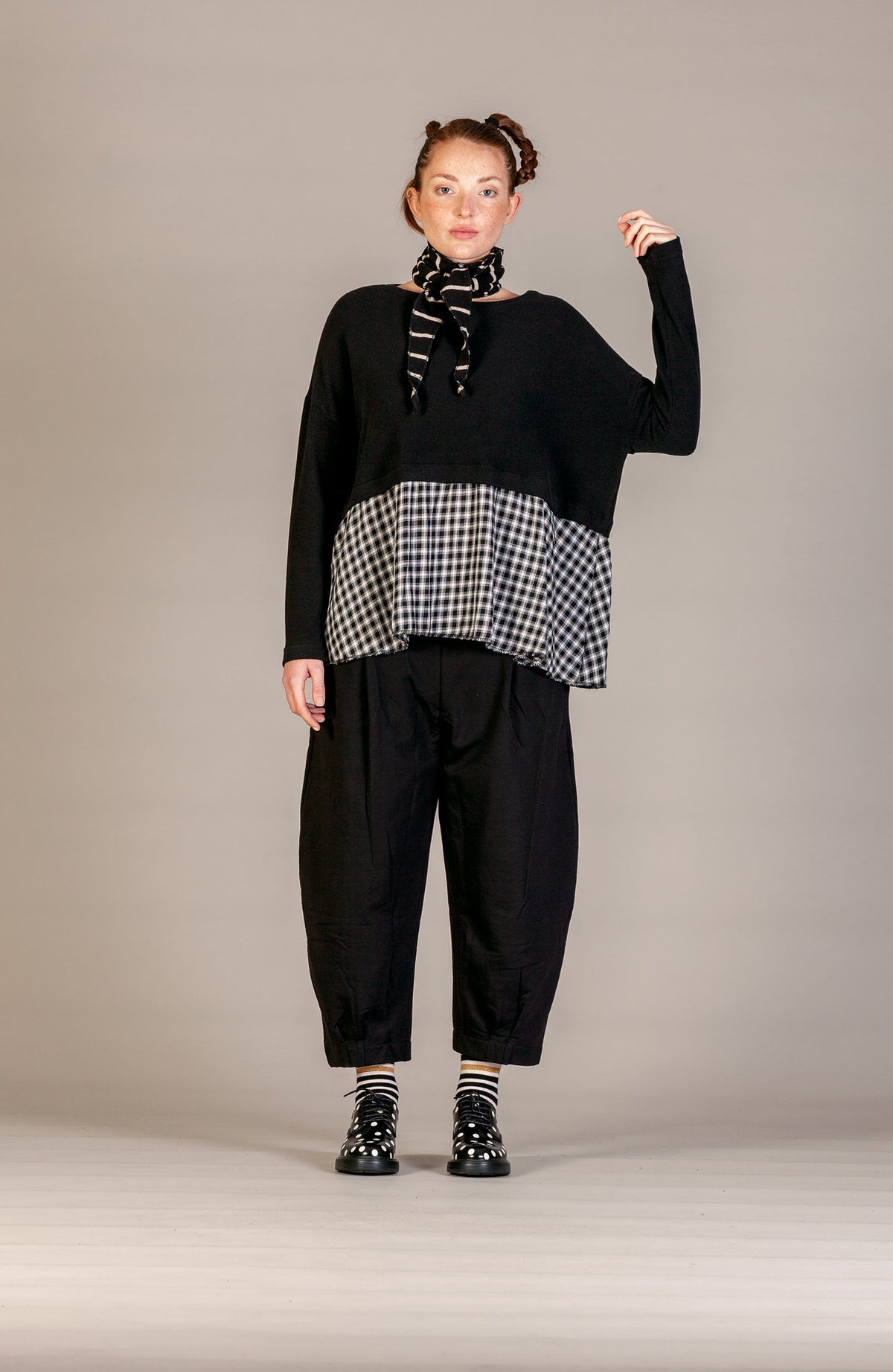 Bianco Balloon Pants by Mama B