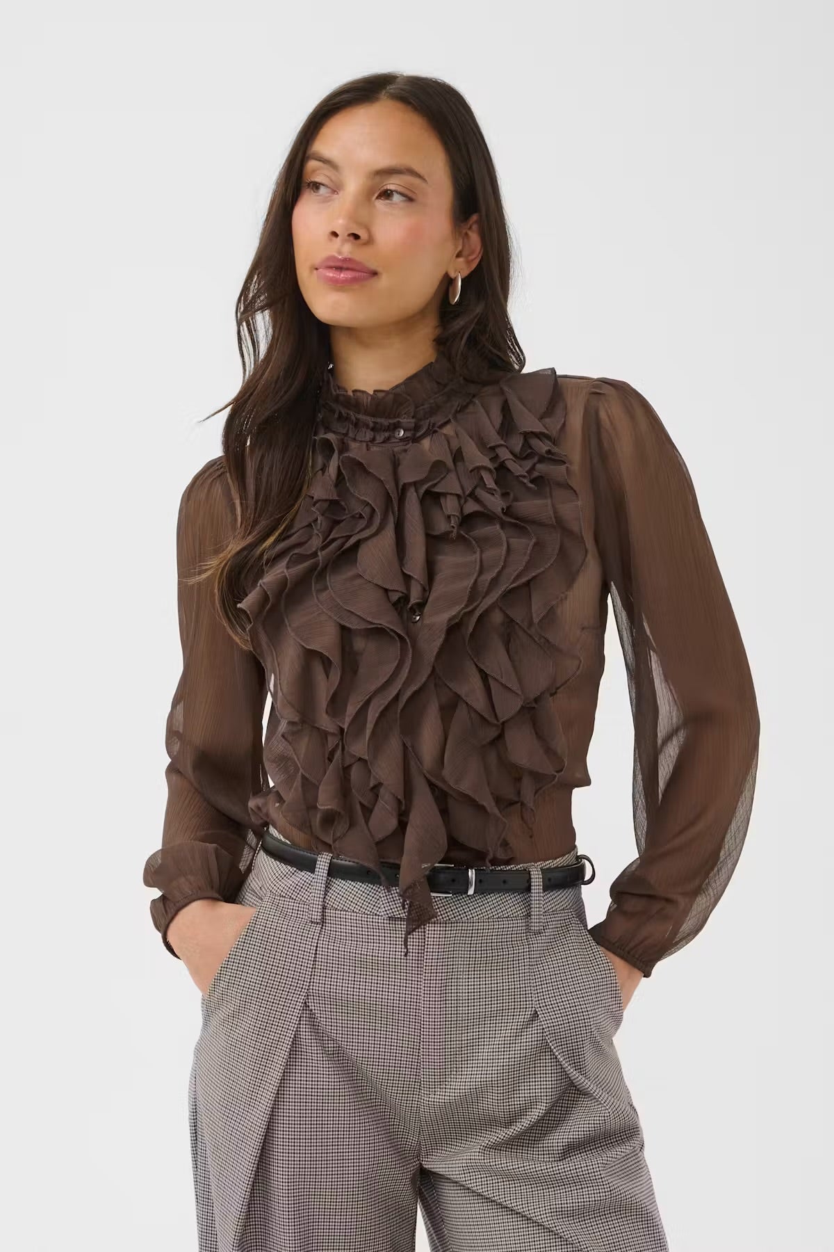 Lilja SZ Crinkle Long Sleeved Shirt