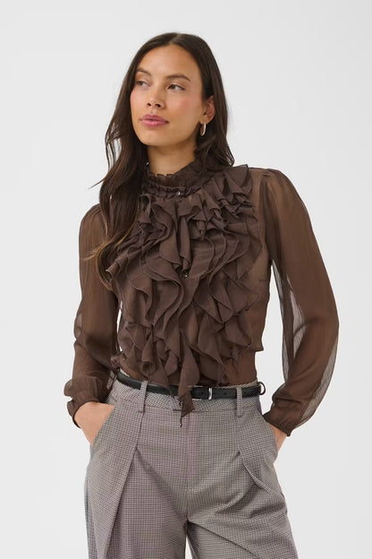 Lilja SZ Crinkle Long Sleeved Shirt