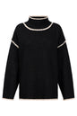 Pull Orin noir/dune Eb & Ive