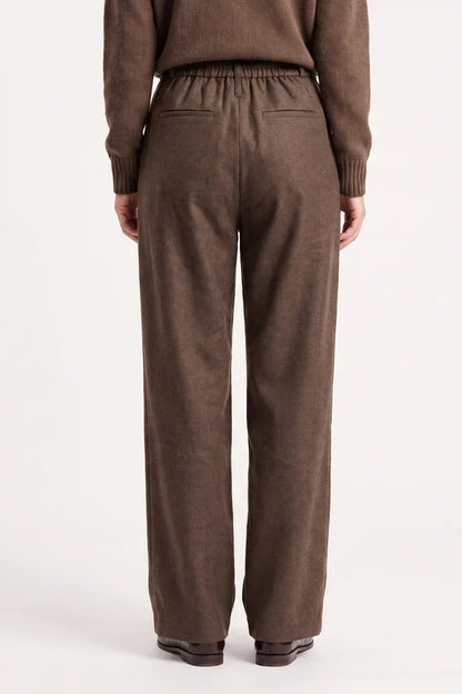 EREANE TROUSERS BROWN
