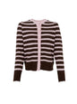 BCDELL puff cardigan - Brown/Pink
