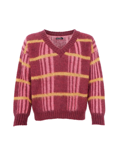 Pull col en V BCERNA - Bordeaux