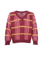 Pull col en V BCERNA - Bordeaux