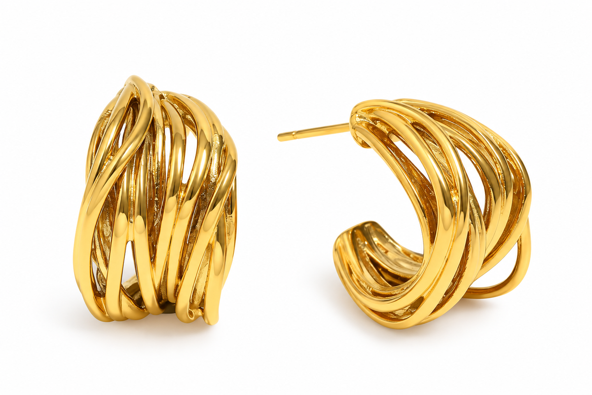 Cara Gold Earrings