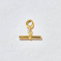 Breloque barre en T Ezra Gold